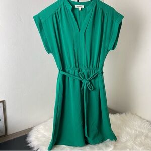 Monteau Vibrant Green Mini Dress